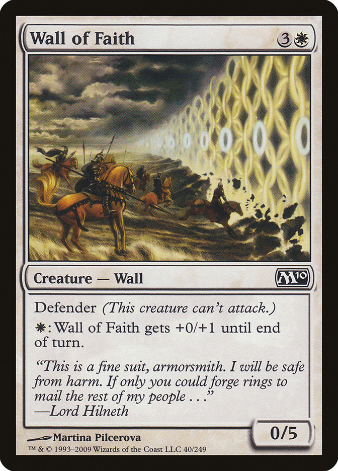 Wall of Faith [Magic 2010] | Gamer Loot