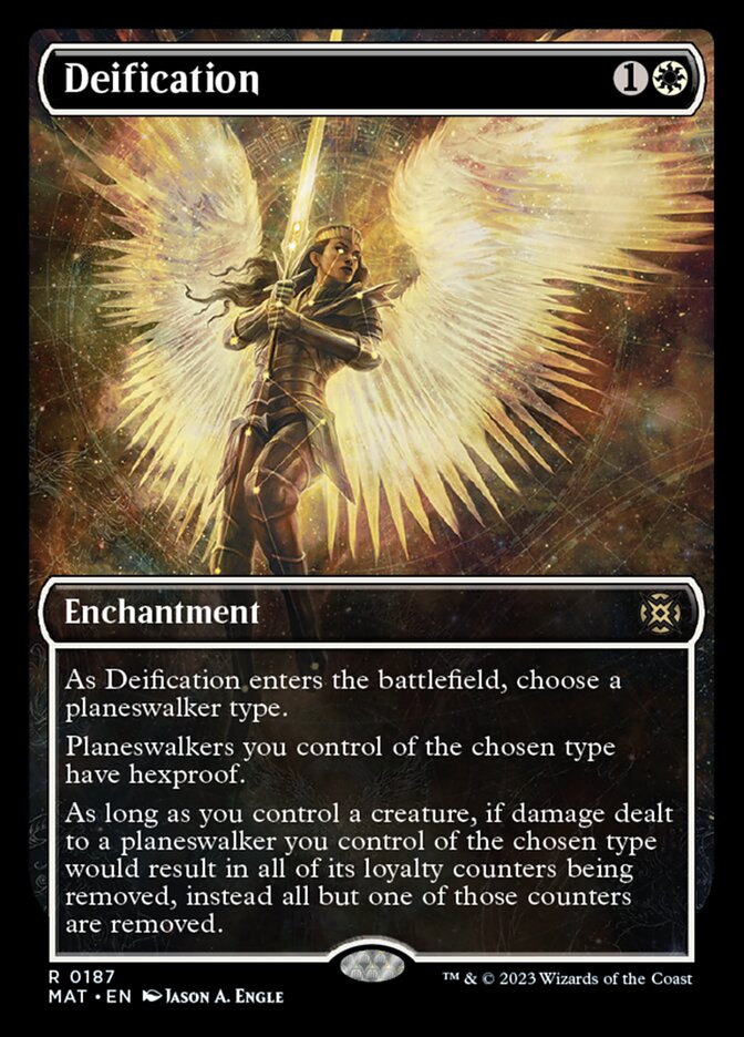 Deification (Showcase Halo Foil) [March of the Machine: The Aftermath] | Gamer Loot