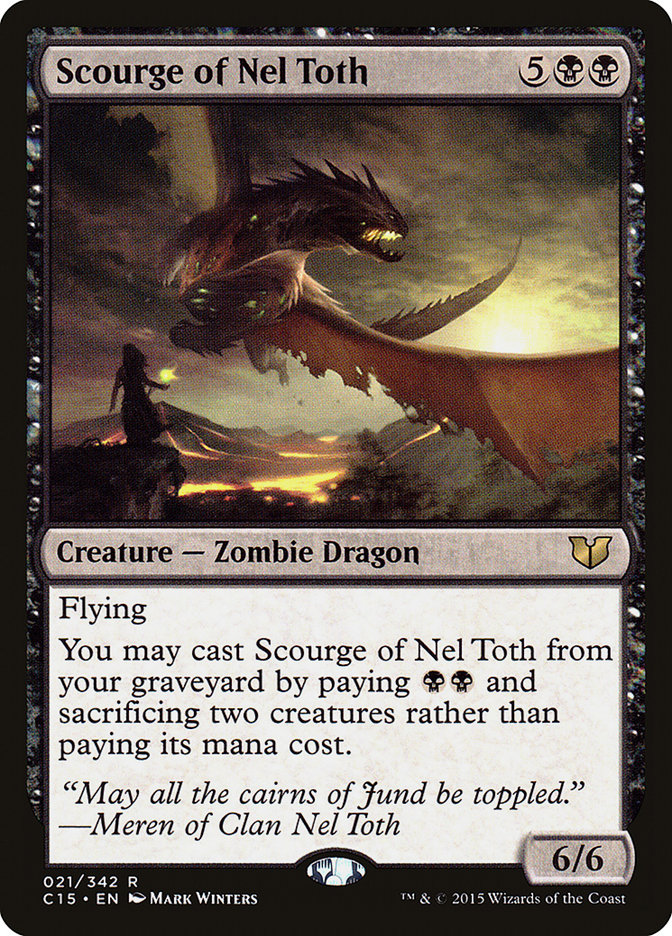 Scourge of Nel Toth [Commander 2015] | Gamer Loot