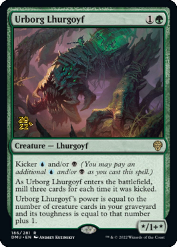 Urborg Lhurgoyf [Dominaria United Prerelease Promos] | Gamer Loot