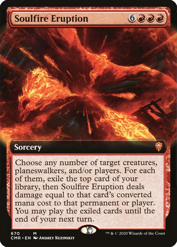 Soulfire Eruption (Extended) [Commander Legends] | Gamer Loot