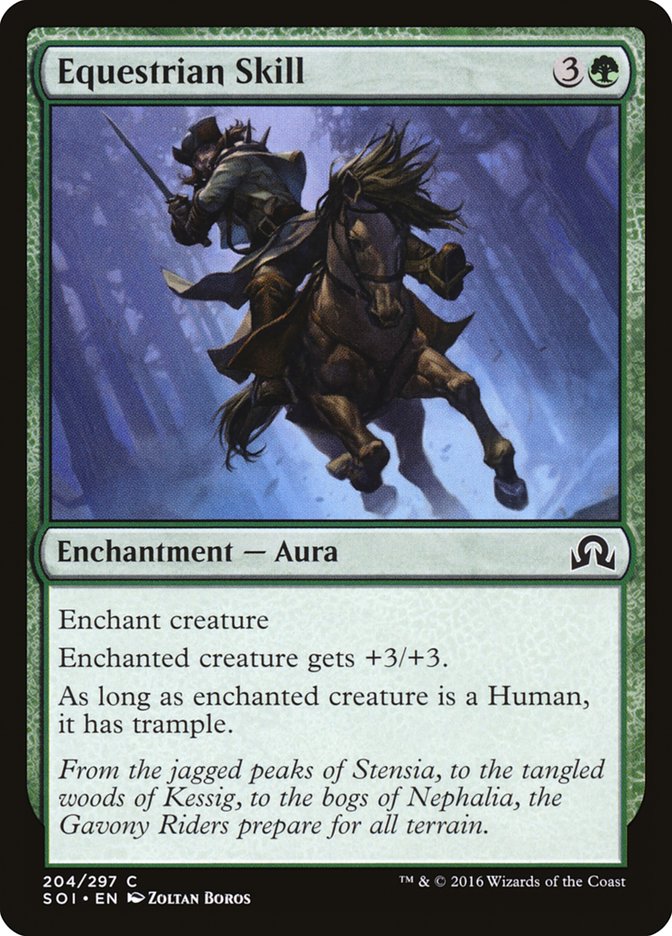 Equestrian Skill [Shadows over Innistrad] | Gamer Loot