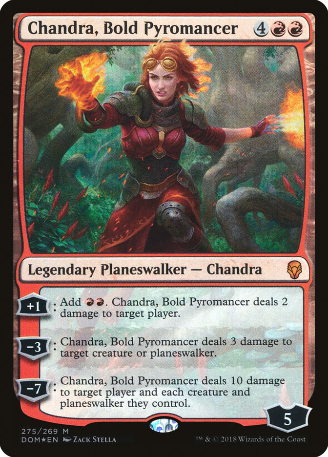 Chandra, Bold Pyromancer [Dominaria] | Gamer Loot