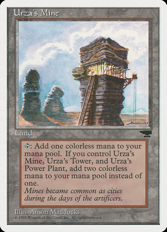 Urza's Mine (Sky Background) [Chronicles] | Gamer Loot