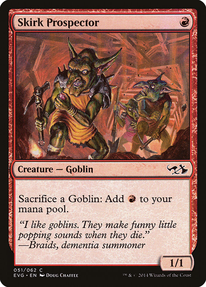 Skirk Prospector (Elves vs. Goblins) [Duel Decks Anthology] | Gamer Loot