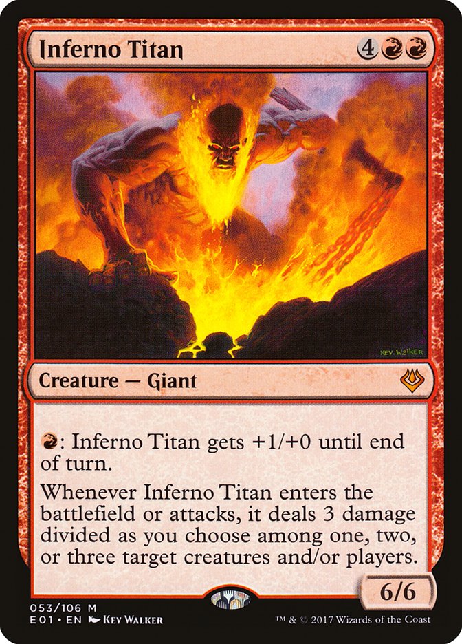 Inferno Titan [Archenemy: Nicol Bolas] | Gamer Loot