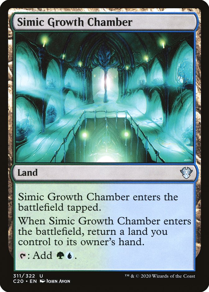 Simic Growth Chamber [Commander 2020] | Gamer Loot