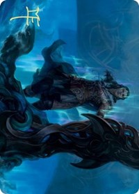 Cosima, God of the Voyage Art Card (Gold-Stamped Signature) [Kaldheim: Art Series] | Gamer Loot