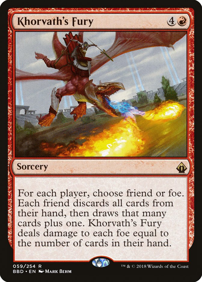 Khorvath's Fury [Battlebond] | Gamer Loot