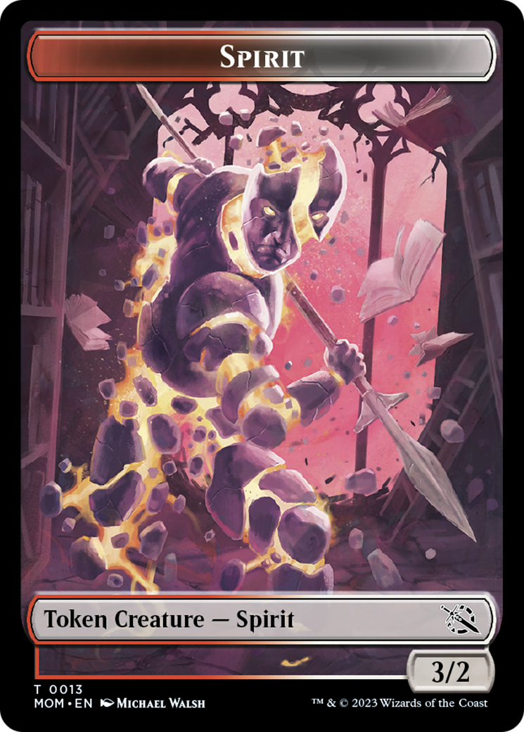 First Mate Ragavan // Spirit (13) Double-Sided Token [March of the Machine Tokens] | Gamer Loot