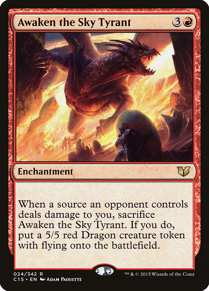 Awaken the Sky Tyrant [Commander 2015] | Gamer Loot