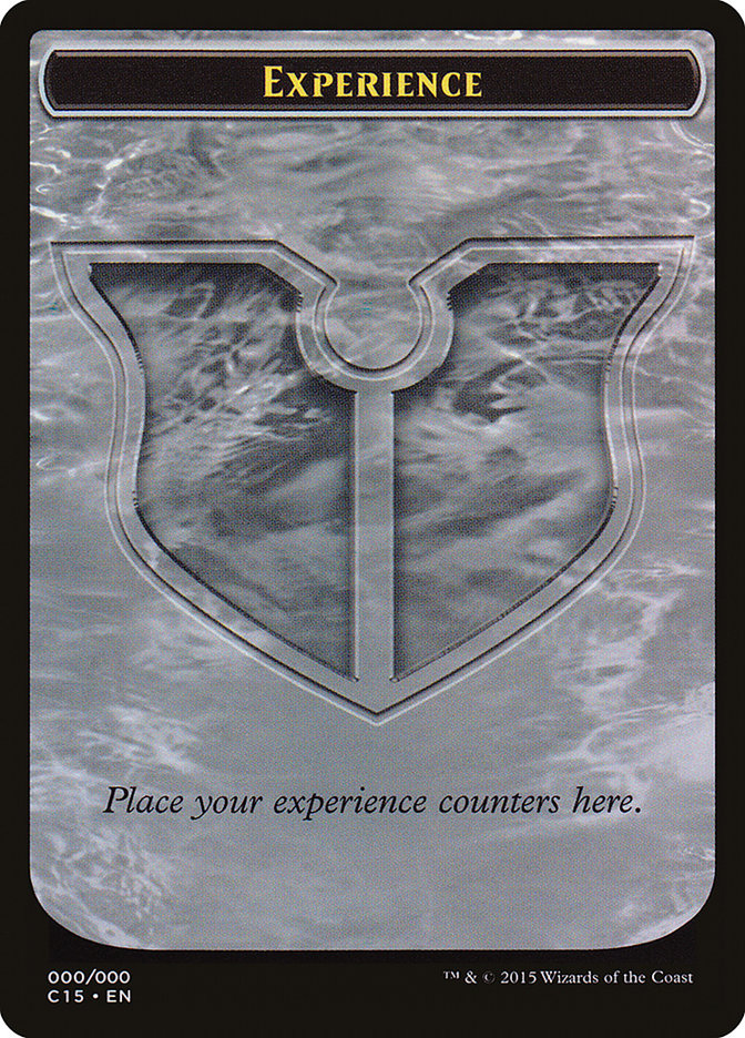 Experience // Experience Double-Sided Token [Commander 2015 Tokens] | Gamer Loot