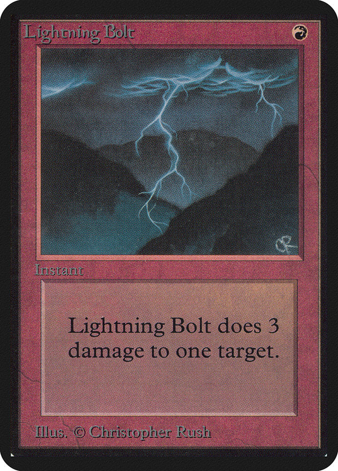 Lightning Bolt [Limited Edition Alpha] | Gamer Loot