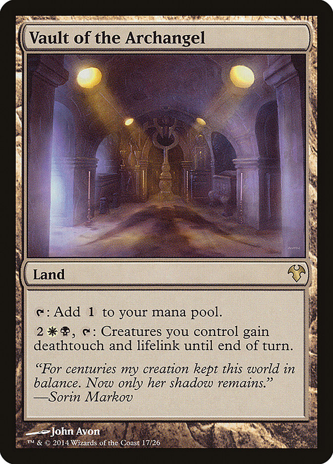 Vault of the Archangel [Modern Event Deck 2014] | Gamer Loot