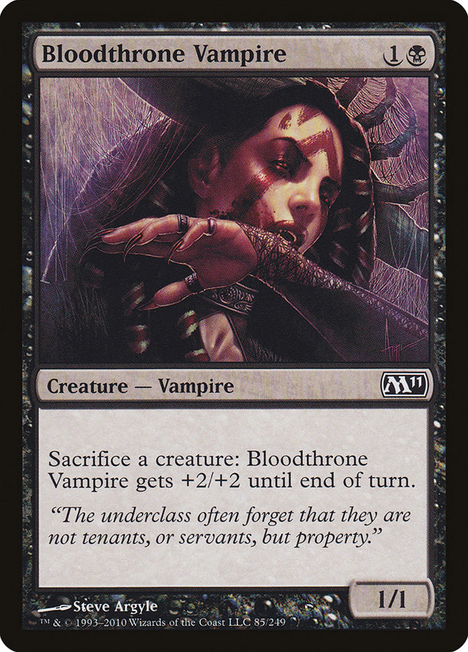 Bloodthrone Vampire [Magic 2011] | Gamer Loot