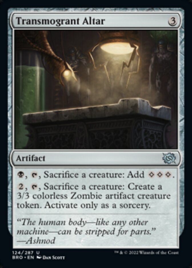 Transmogrant Altar [The Brothers' War] | Gamer Loot