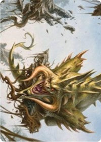 Canopy Baloth Art Card [Zendikar Rising Art Series] | Gamer Loot