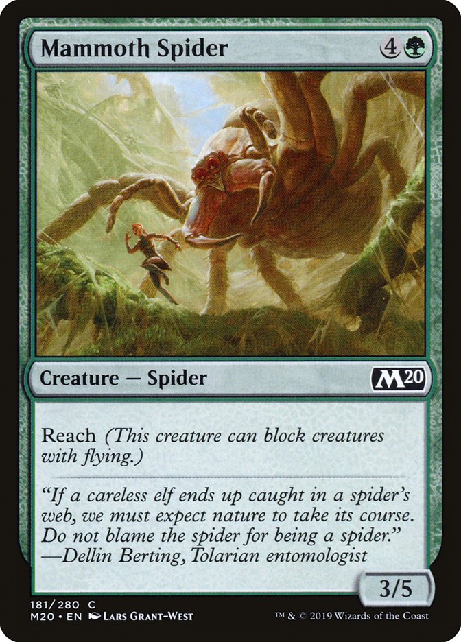 Mammoth Spider [Core Set 2020] | Gamer Loot