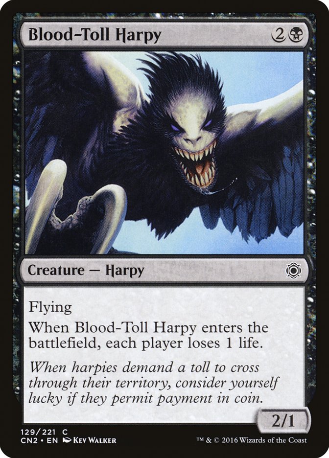 Blood-Toll Harpy [Conspiracy: Take the Crown] | Gamer Loot