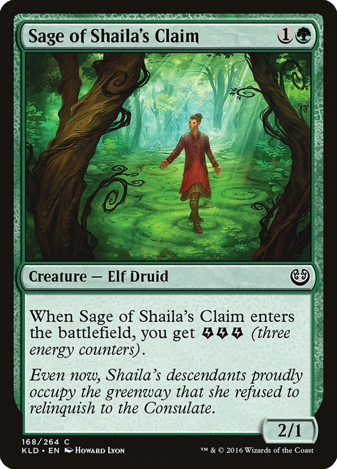 Sage of Shaila's Claim [Kaladesh] | Gamer Loot