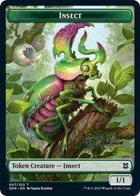 Insect // Kor Warrior Double-sided Token [Zendikar Rising Tokens] | Gamer Loot