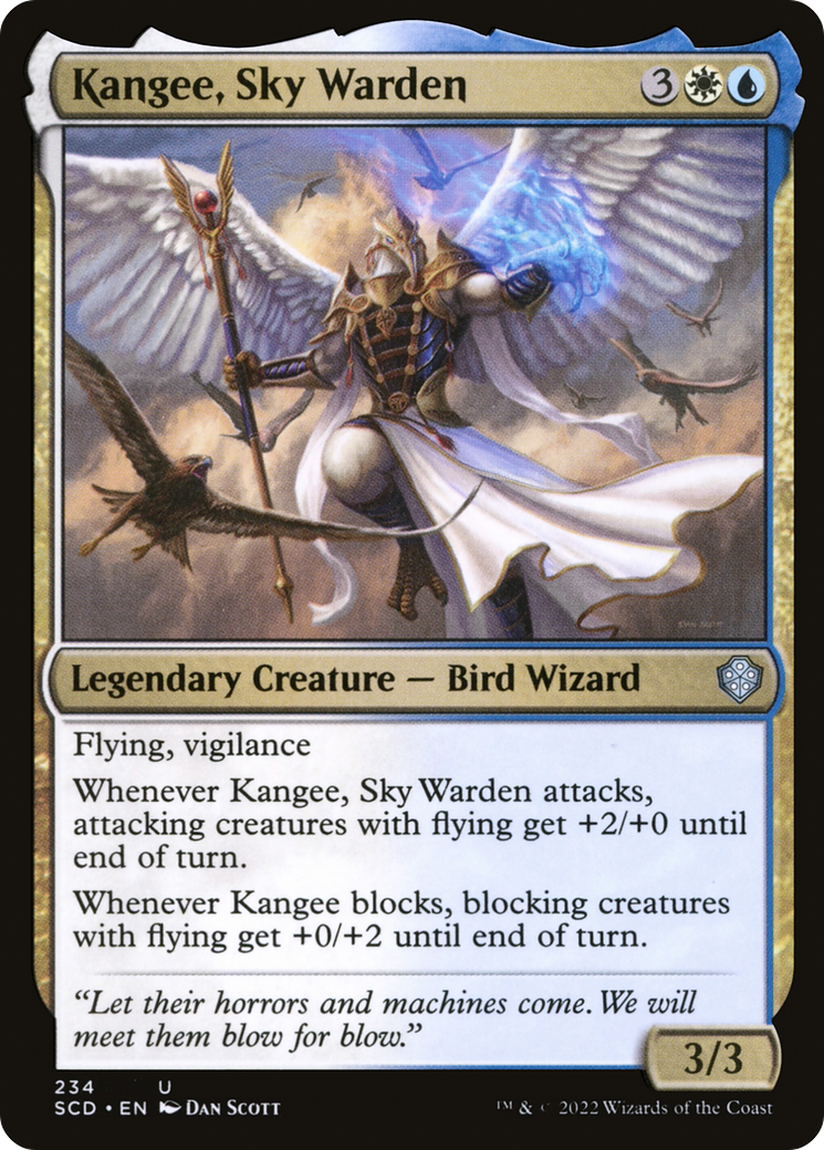 Kangee, Sky Warden [Starter Commander Decks] | Gamer Loot