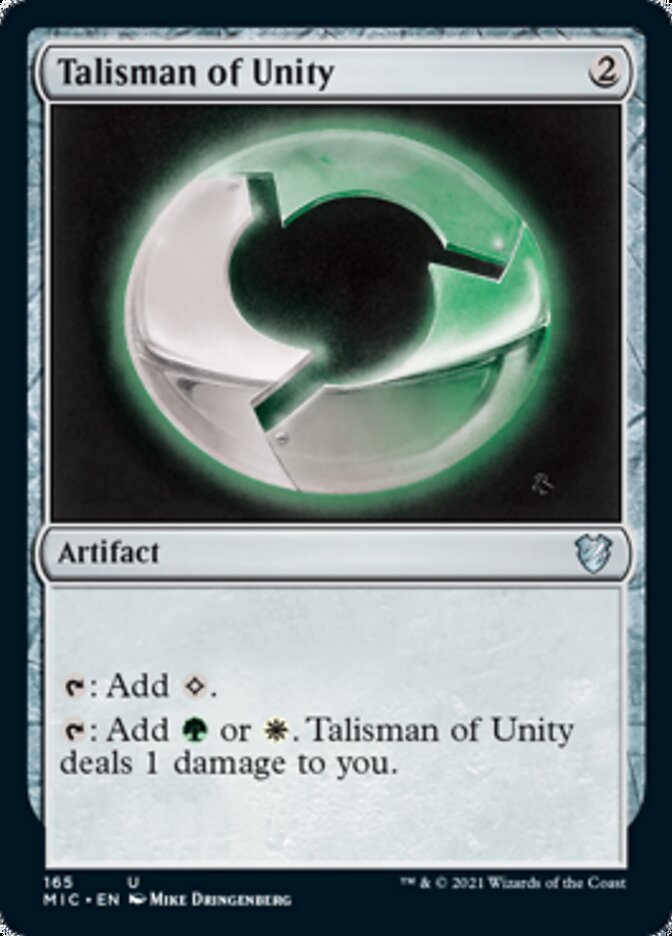 Talisman of Unity [Innistrad: Midnight Hunt Commander] | Gamer Loot