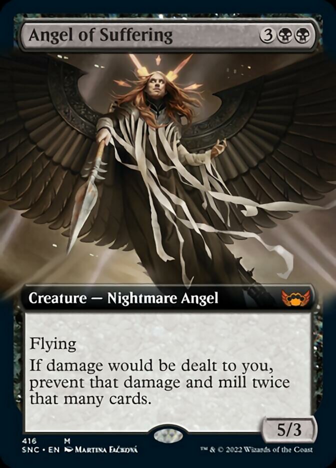 Angel of Suffering (Extended Art) [Streets of New Capenna] | Gamer Loot