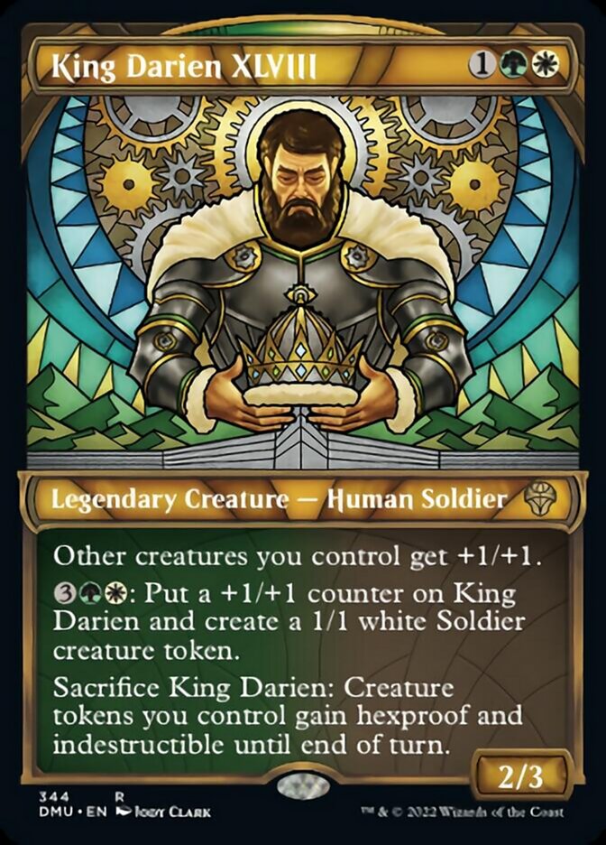 King Darien XLVIII (Showcase) [Dominaria United] | Gamer Loot