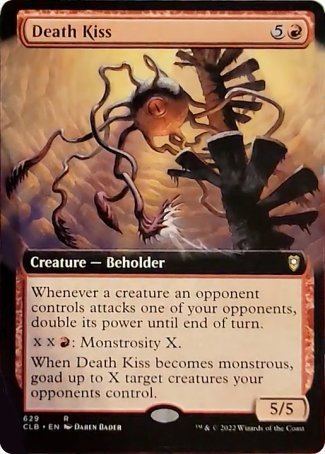 Death Kiss (Extended Art) [Commander Legends: Battle for Baldur's Gate] | Gamer Loot