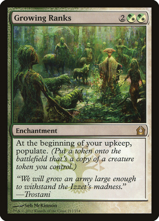 Growing Ranks [Return to Ravnica] | Gamer Loot