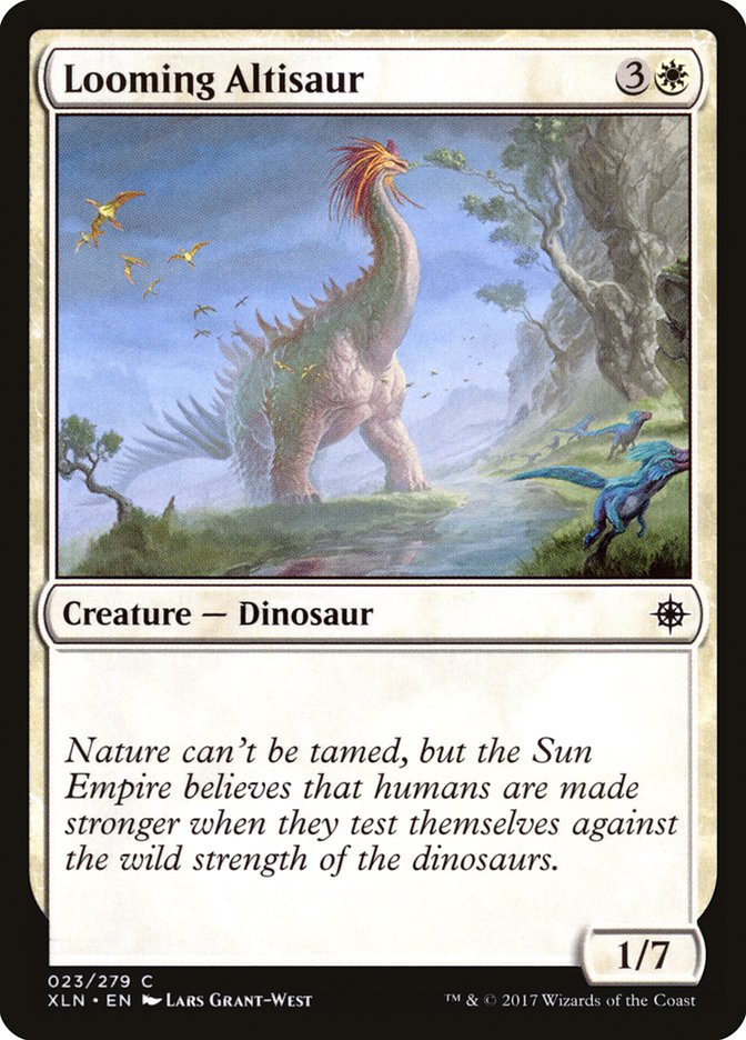 Looming Altisaur [Ixalan] | Gamer Loot