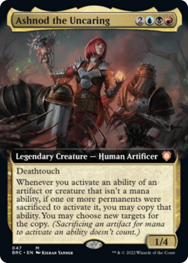 Ashnod the Uncaring (Extended Art) [The Brothers' War Commander] | Gamer Loot