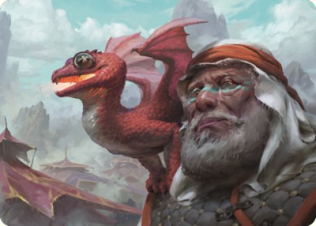 Dragon Whelp Art Card [Dominaria United Art Series] | Gamer Loot