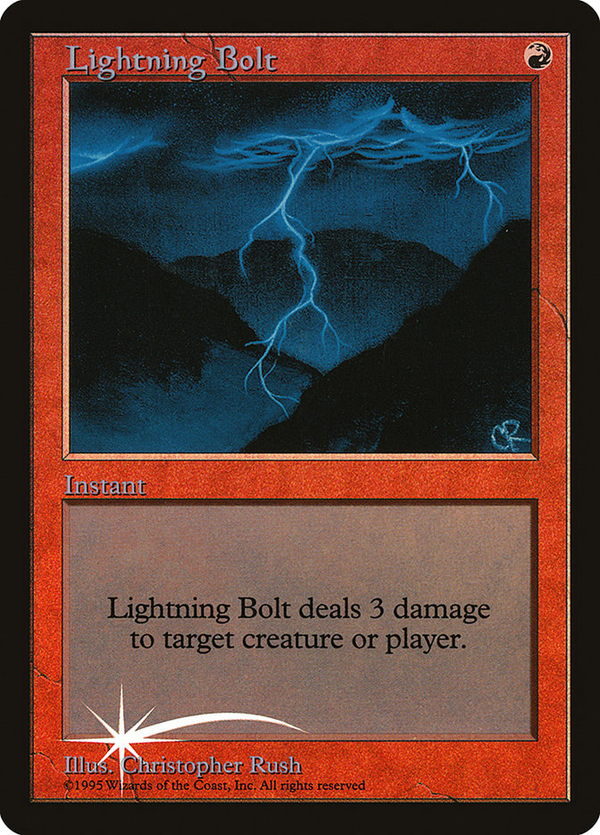 Lightning Bolt [Judge Gift Cards 1998] | Gamer Loot