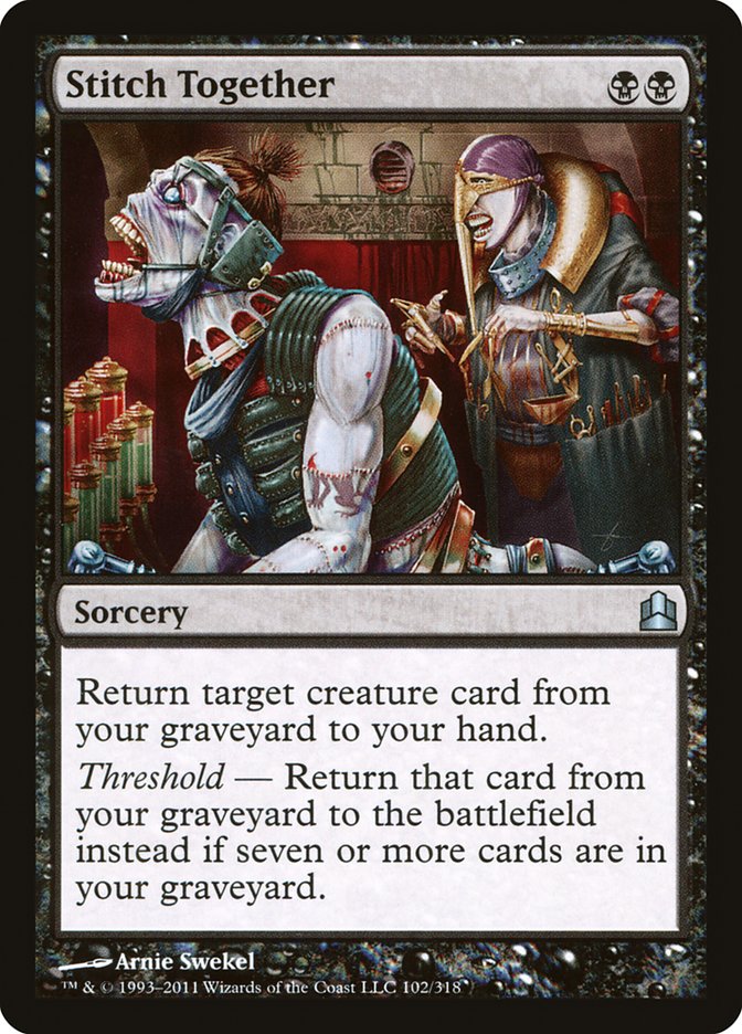 Stitch Together [Commander 2011] | Gamer Loot