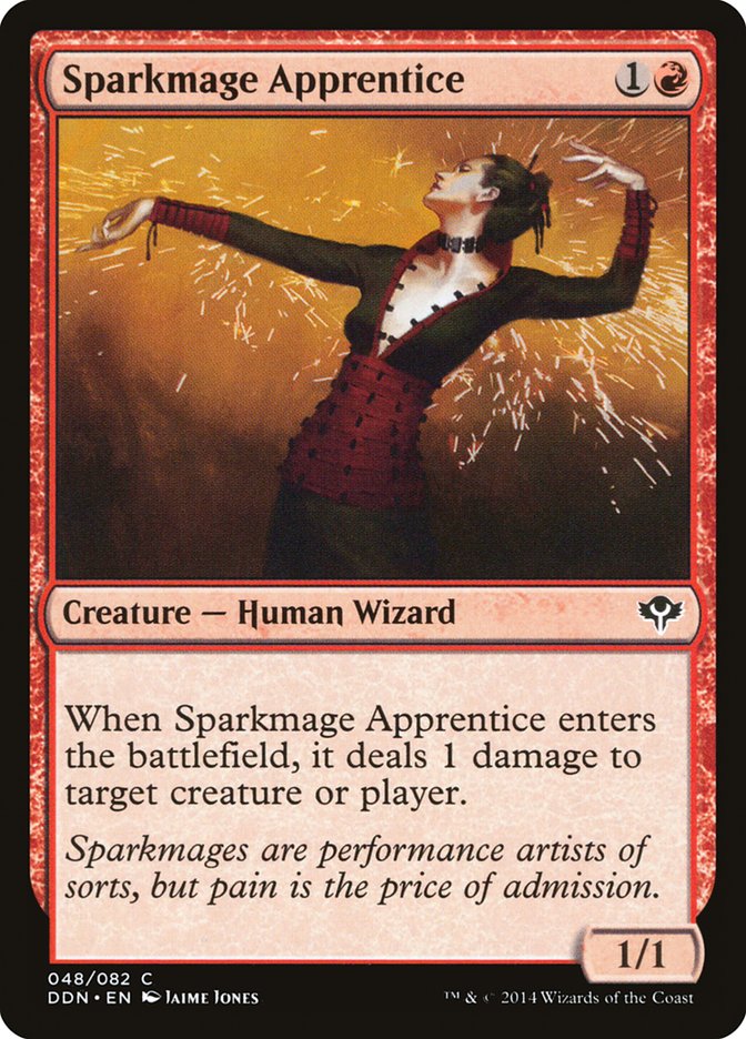 Sparkmage Apprentice [Duel Decks: Speed vs. Cunning] | Gamer Loot