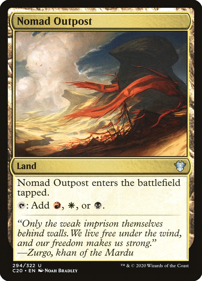 Nomad Outpost [Commander 2020] | Gamer Loot