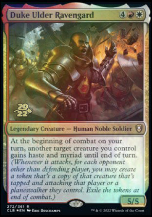 Duke Ulder Ravengard [Commander Legends: Battle for Baldur's Gate Prerelease Promos] | Gamer Loot