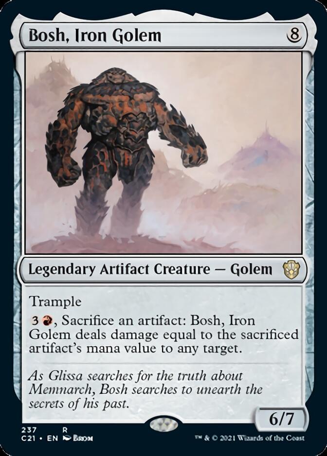 Bosh, Iron Golem [Commander 2021] | Gamer Loot