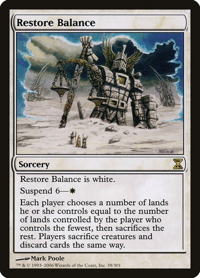 Restore Balance [Time Spiral] | Gamer Loot