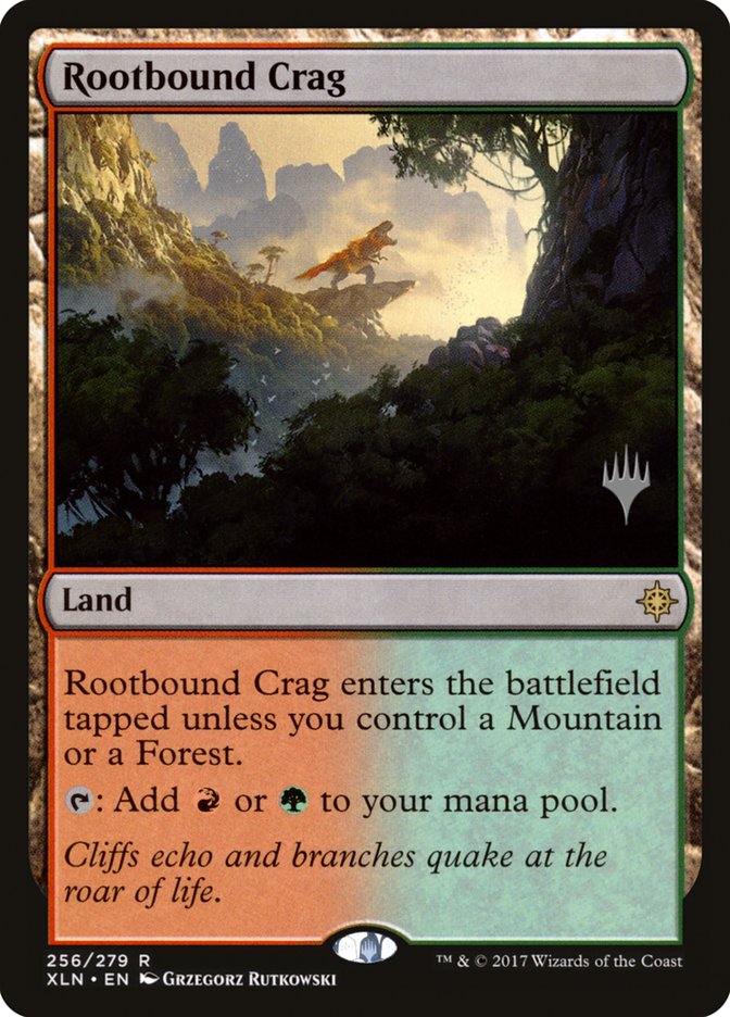 Rootbound Crag (Promo Pack) [Ixalan Promos] | Gamer Loot