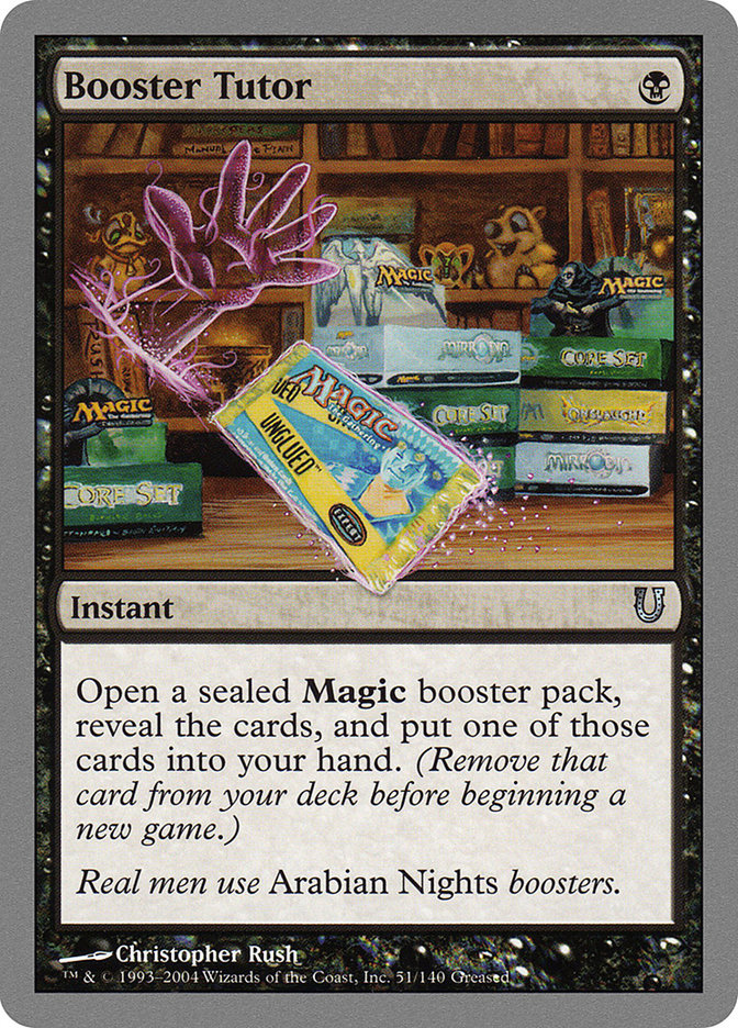 Booster Tutor [Unhinged] | Gamer Loot