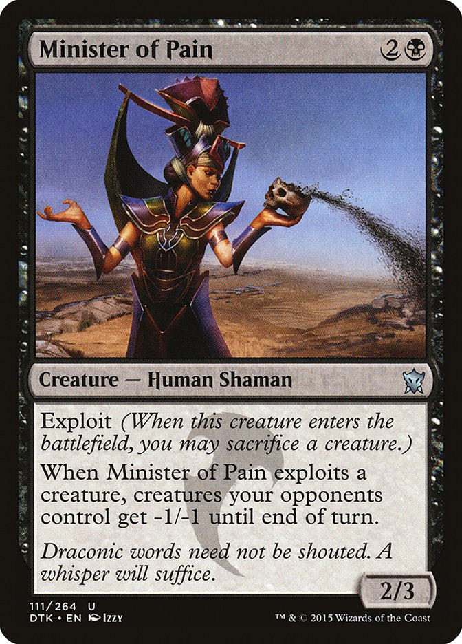 Minister of Pain [Dragons of Tarkir] | Gamer Loot