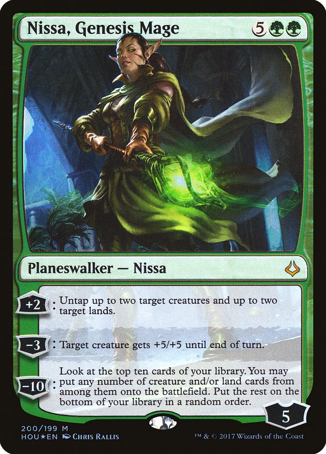 Nissa, Genesis Mage [Hour of Devastation] | Gamer Loot