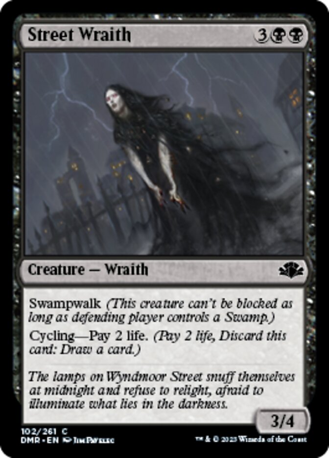 Street Wraith [Dominaria Remastered] | Gamer Loot