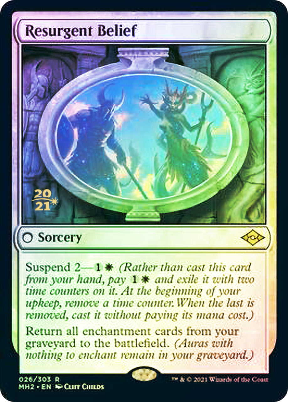 Resurgent Belief [Modern Horizons 2 Prerelease Promos] | Gamer Loot