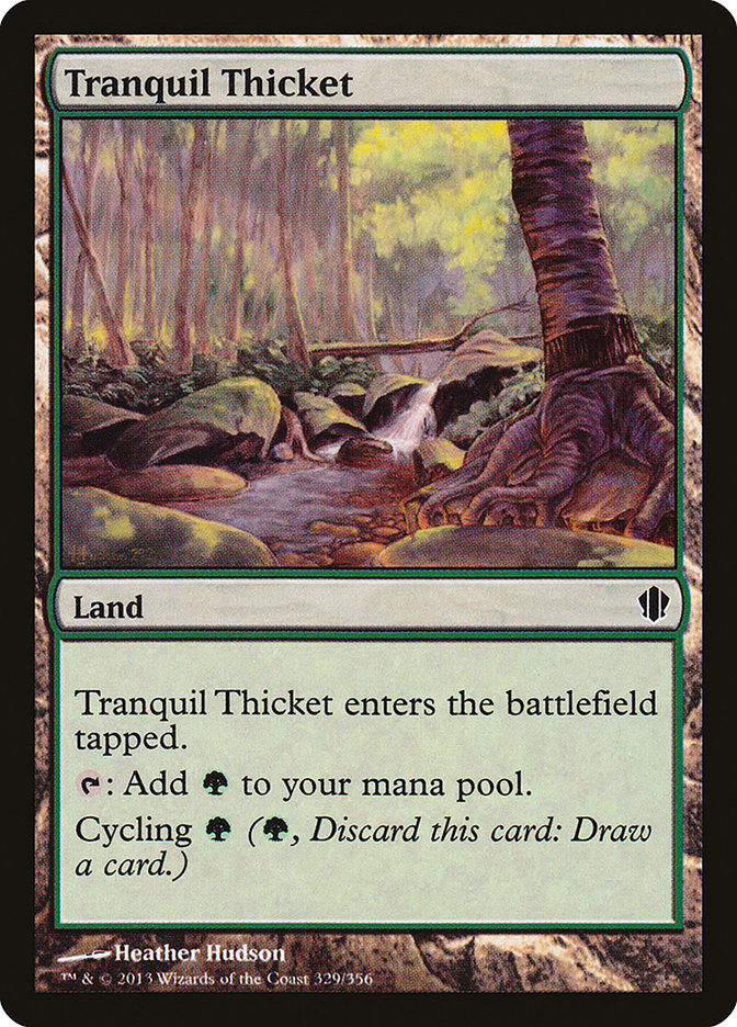 Tranquil Thicket [Commander 2013] | Gamer Loot