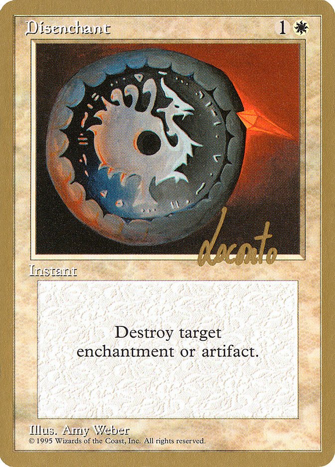 Disenchant (Michael Loconto) [Pro Tour Collector Set] | Gamer Loot