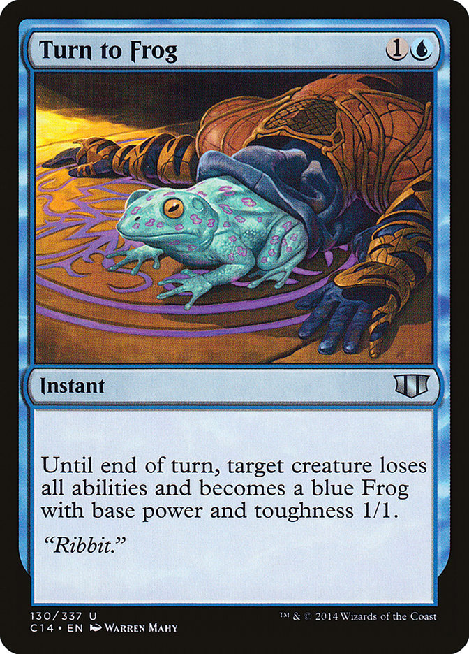 Turn to Frog [Commander 2014] | Gamer Loot